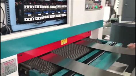 sheet metal finishing machine